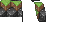 Full 64x32 texture atlas for Vanilla  Minecraft cape by Mojang