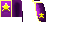 Full 64x32 texture atlas for 1 Million Minecraft cape by Mojang