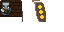 Full 64x32 texture atlas for Pillager Cape Minecraft cape by Aaron