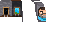Full 64x32 texture atlas for Yearn Minecraft cape by Mojang