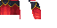 Full 64x32 texture atlas for Migrator Minecraft cape by Mojang