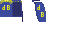 Full 64x32 texture atlas for danny Bstyle's Minecraft cape by Mojang