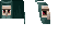 Full 64x32 texture atlas for Minecon 2015 Minecraft cape by Mojang