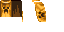 Full 64x32 texture atlas for Minecon 2019 Minecraft cape by Mojang
